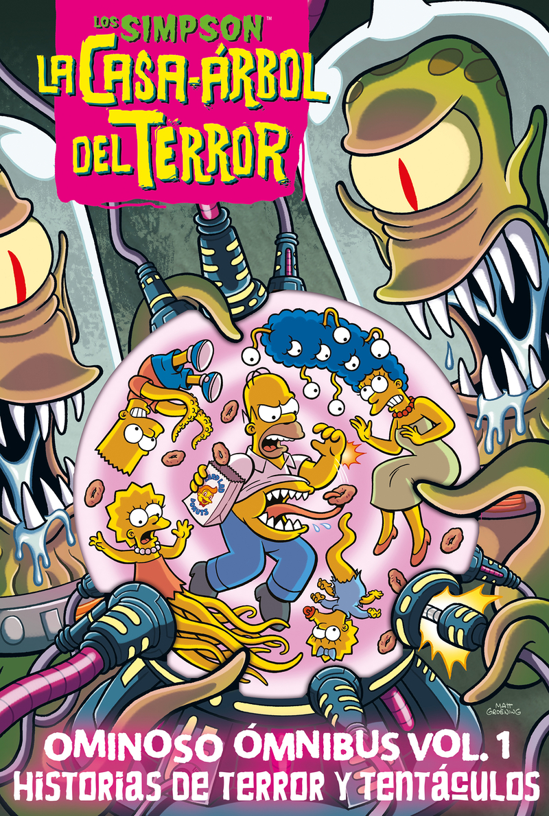 Los Simpson: La casa-árbol del terror 1: portada
