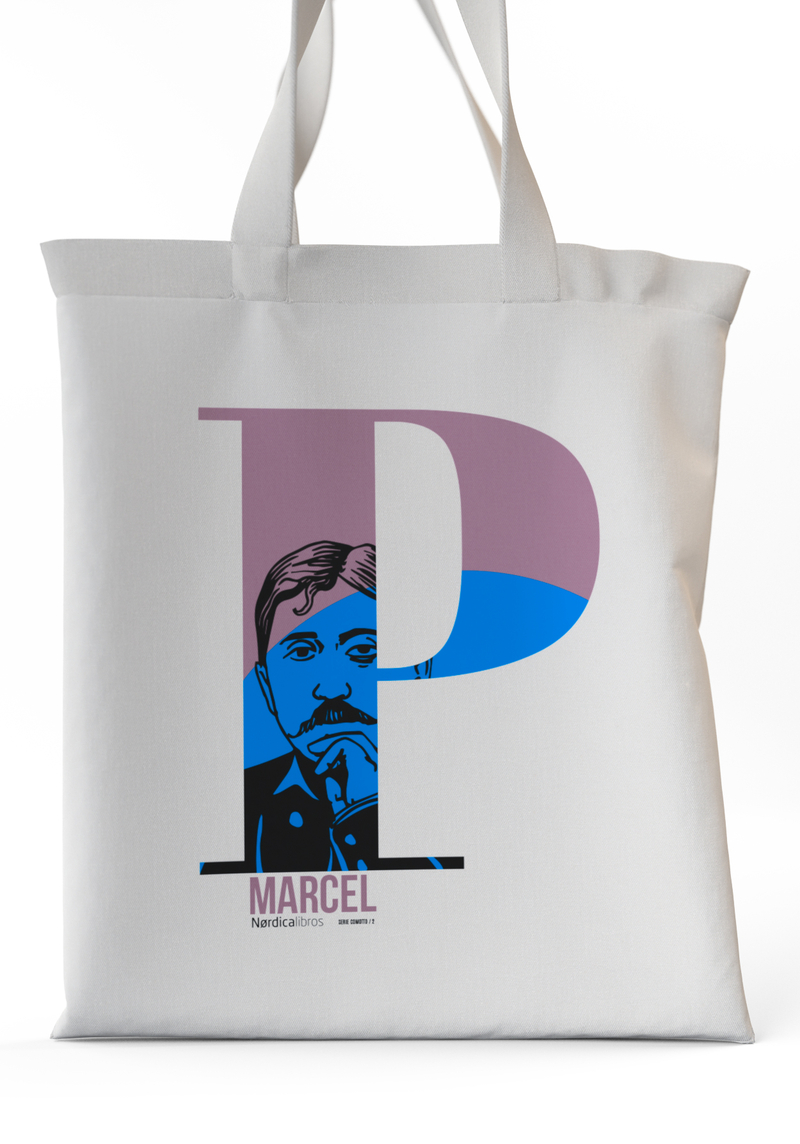 Bolsa Marcel Proust (serie Comotto): portada