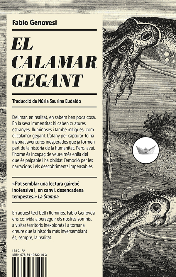 El calamar gegant: portada