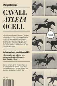 Cavall, atleta, ocell: portada