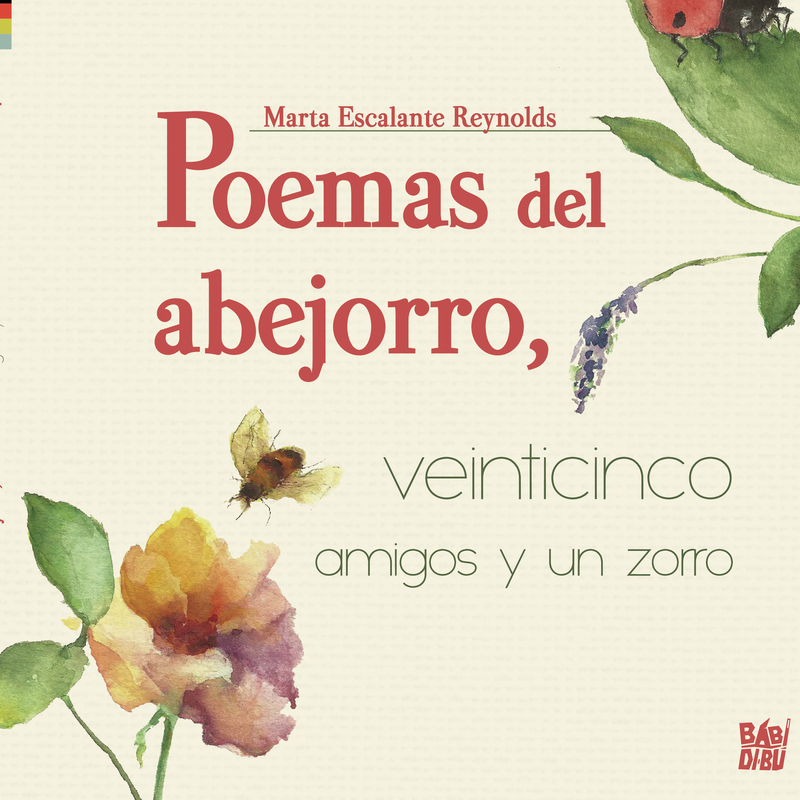 Poemas del abejorro, veinticinco amigos y un zorro: portada