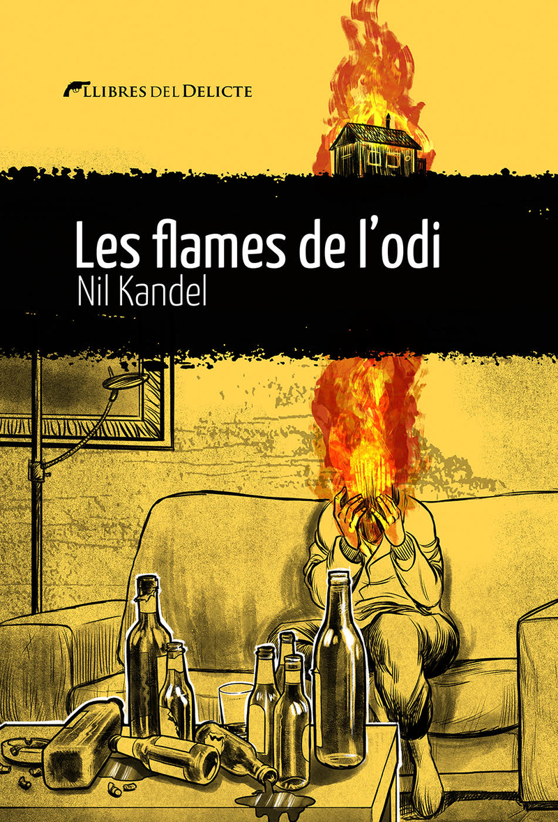 Les flames de l'odi (CAT): portada