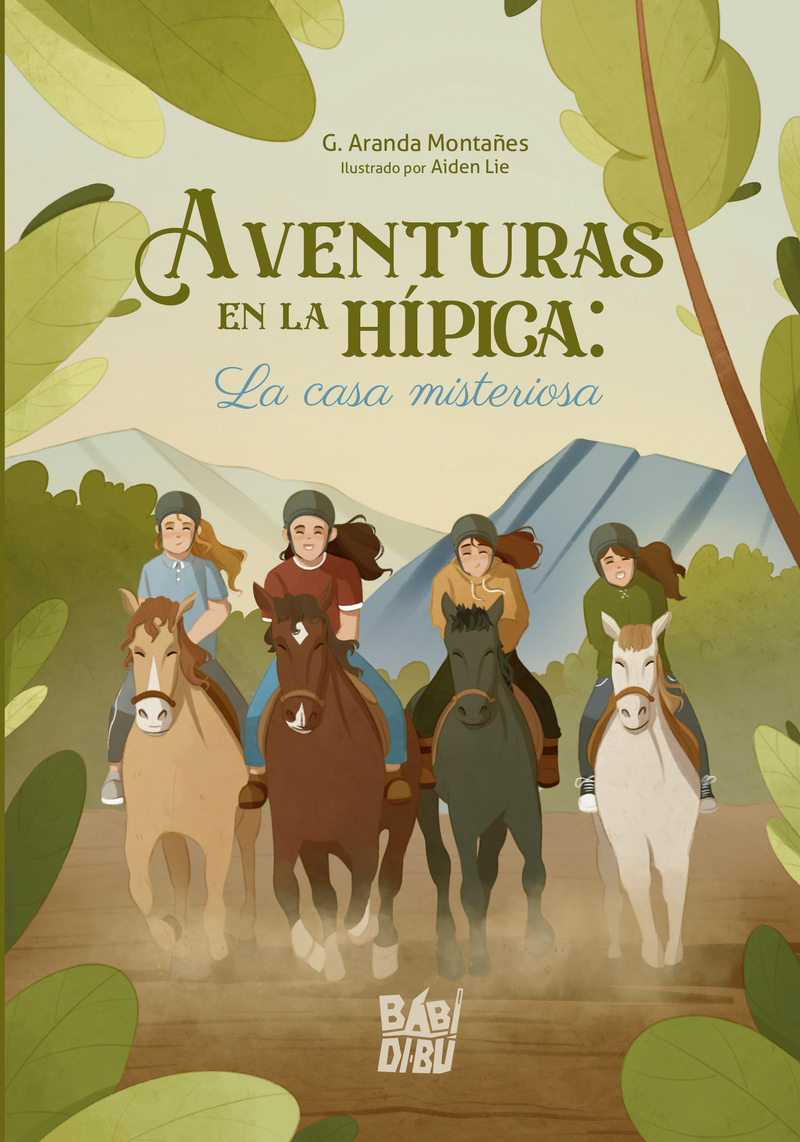 Aventuras en la hípica: La casa misteriosa: portada