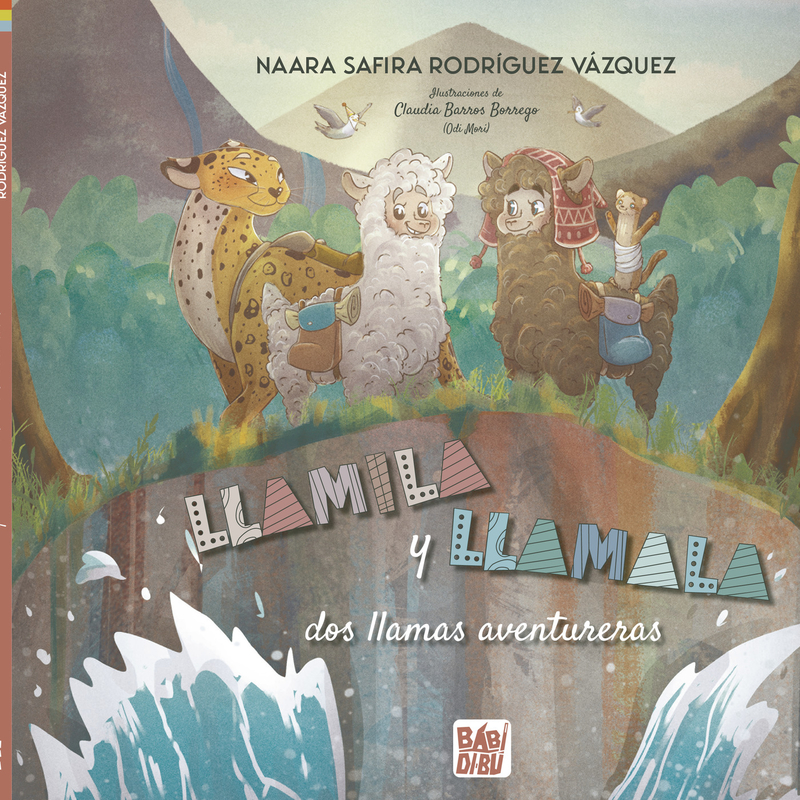 Llamila y Llamala dos llamas aventureras: portada