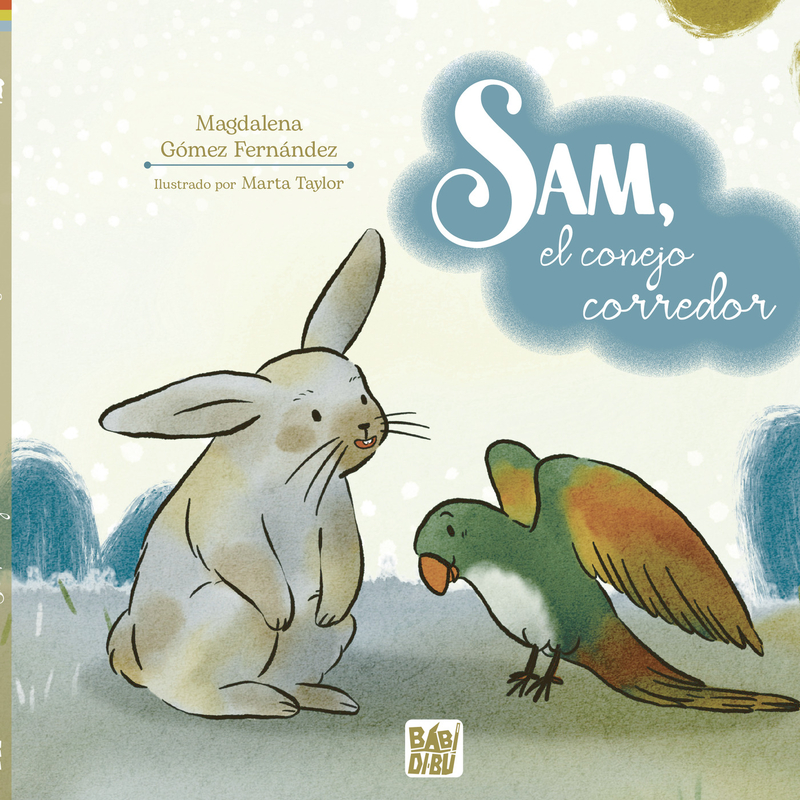 Sam, el conejo corredor: portada