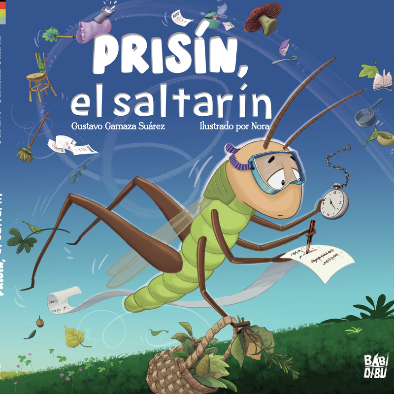 Prisín, el saltarín: portada