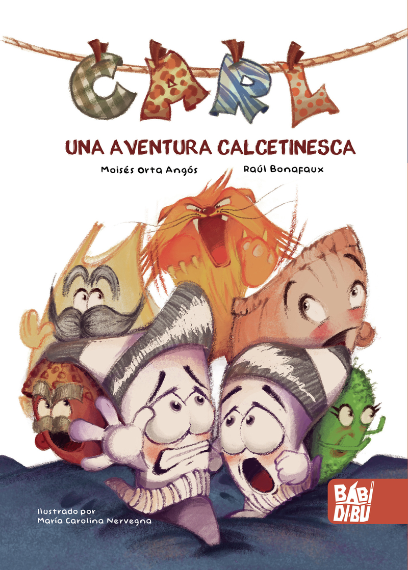 Carl, una aventura calcetinesca: portada