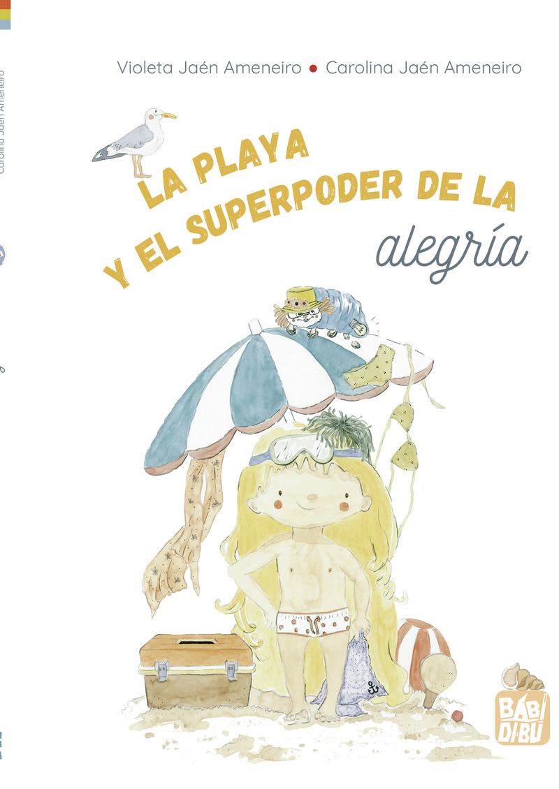 La playa y el superpoder de la alegría: portada