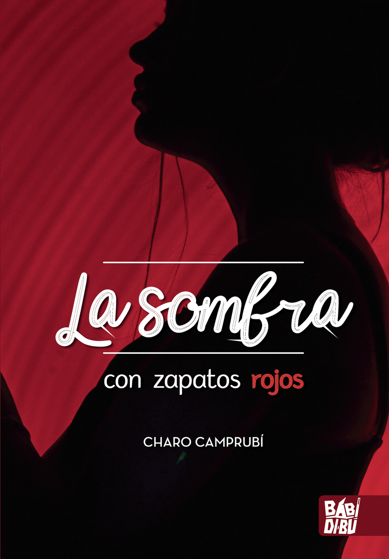 La sombra con zapatos rojos: portada