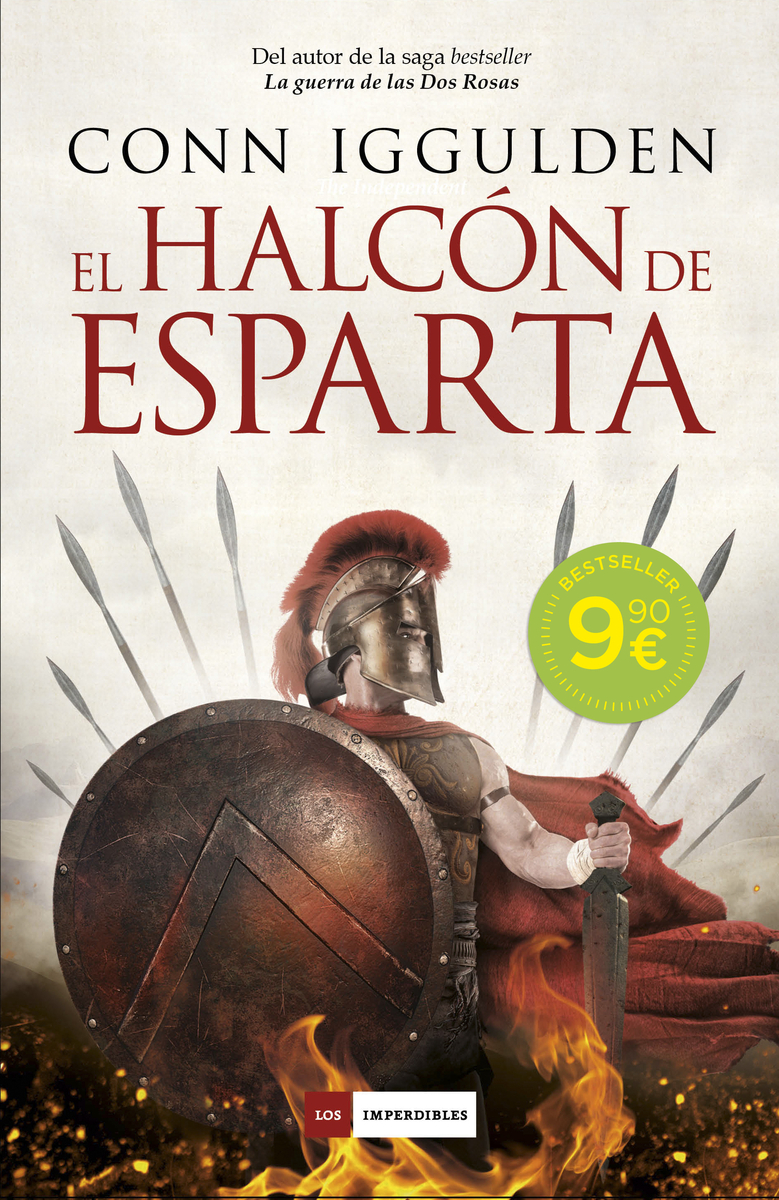El halcón de Esparta (NE): portada