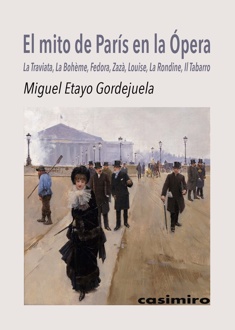 El mito de París en la Ópera: portada