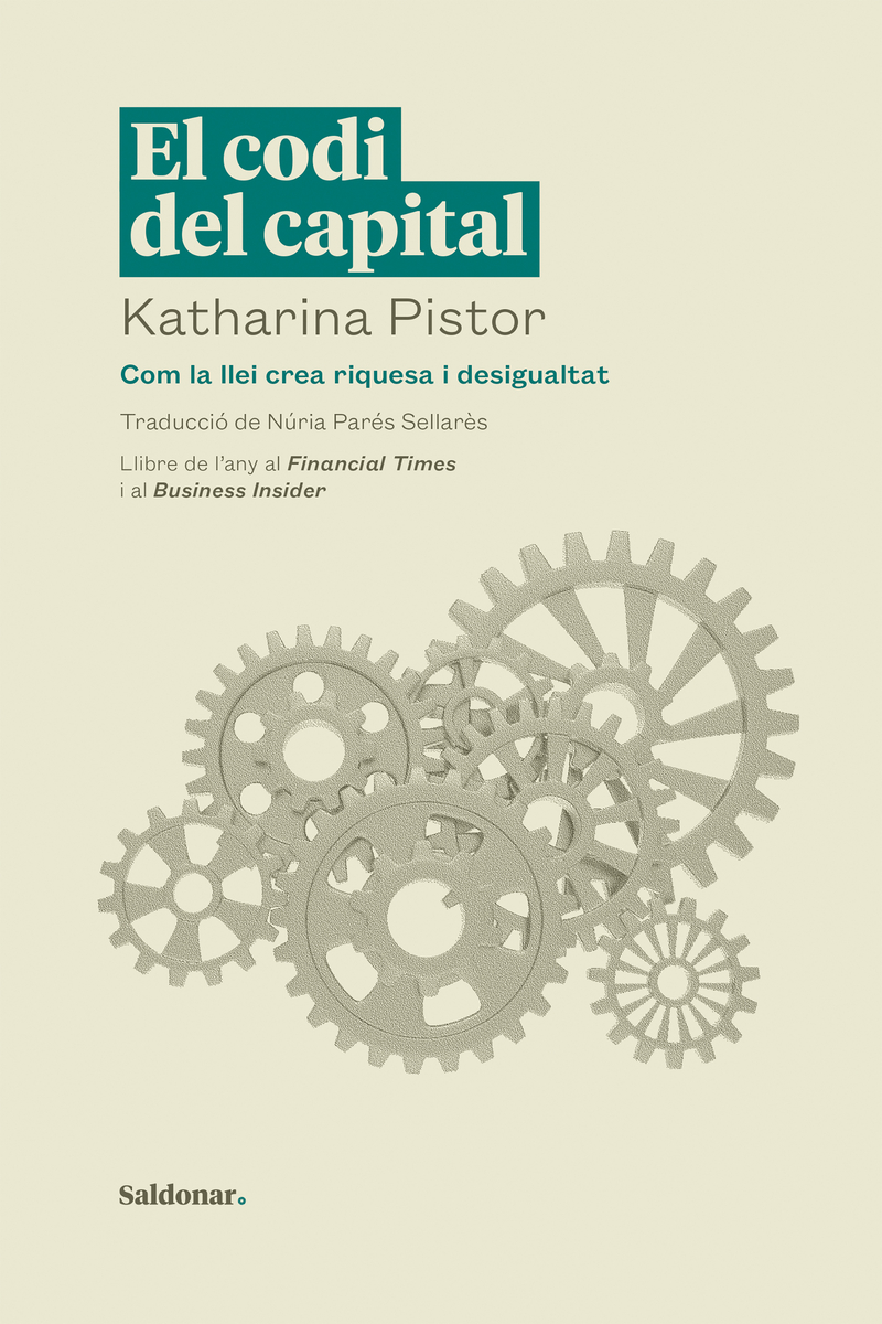 El codi del capital: portada