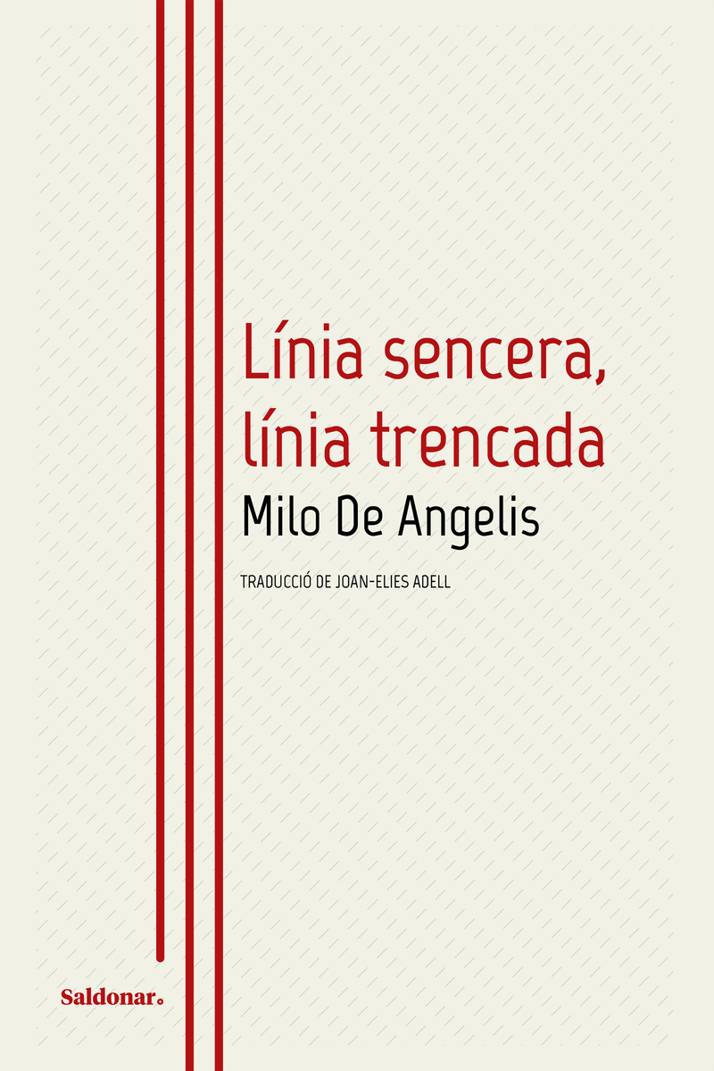 Línia sencera, línia trencada: portada