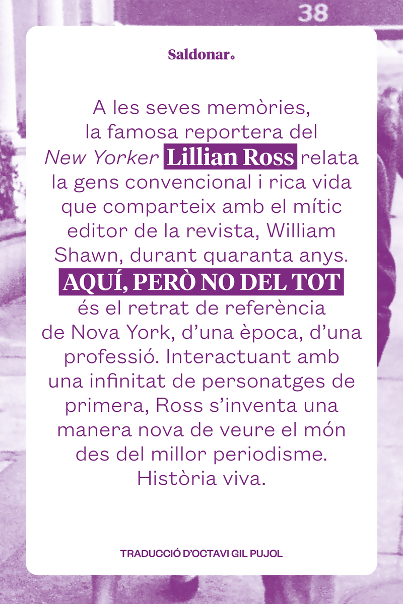Aquí, però no del tot: portada