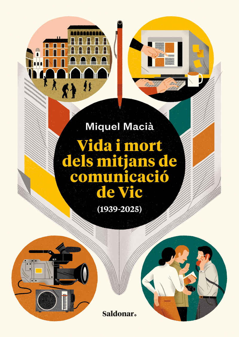Vida i mort dels mitjans de comunicació de Vic (1939-2025): portada