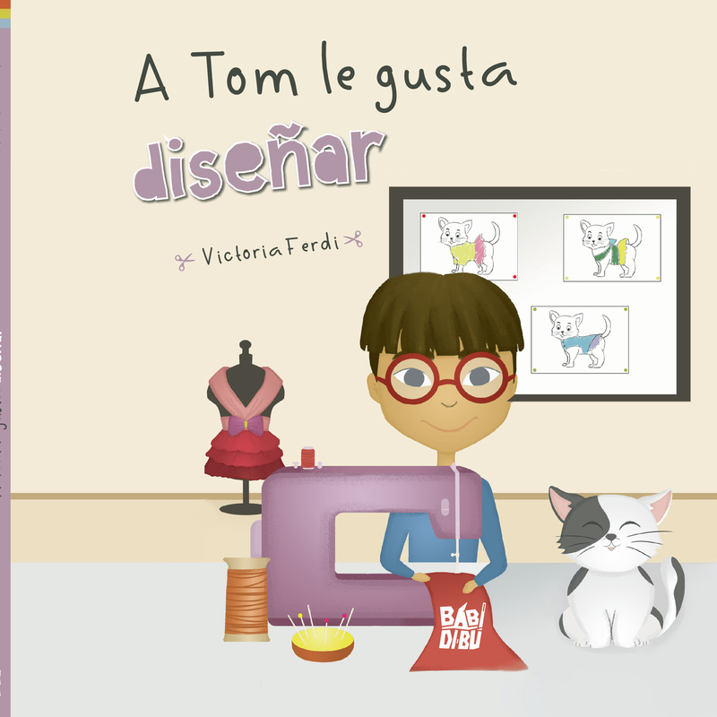 A Tom le gusta diseñar: portada