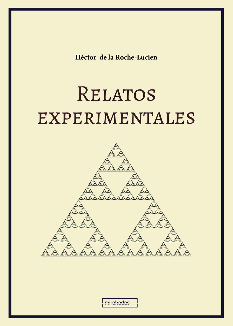 Relatos experimentales: portada