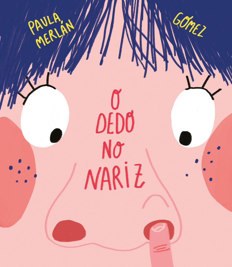 O dedo no nariz: portada