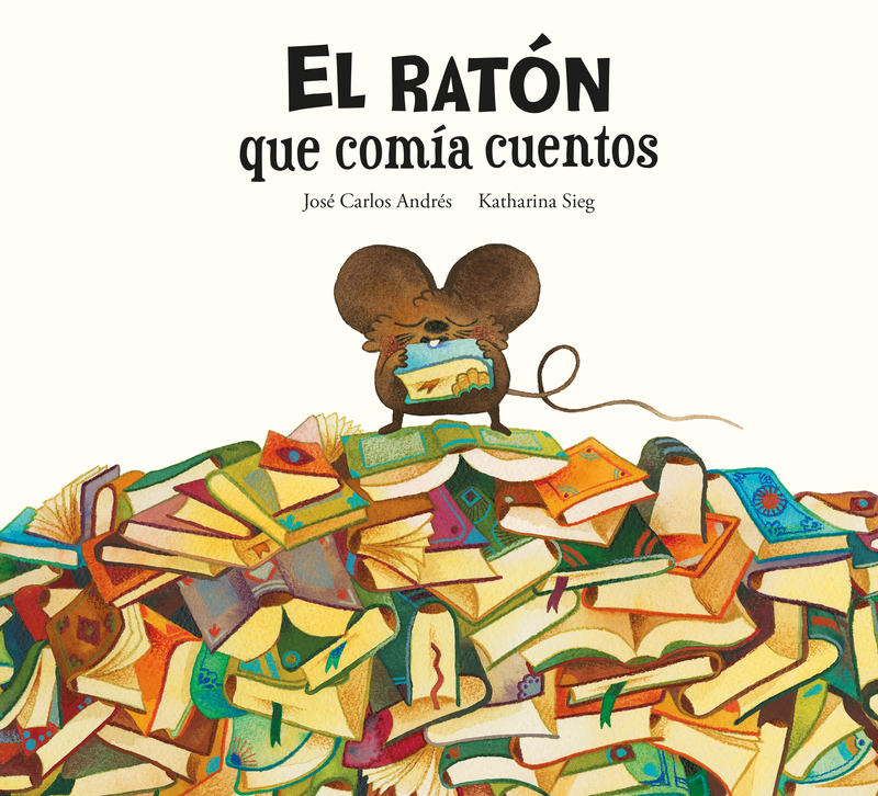 El ratón que comía cuentos: portada