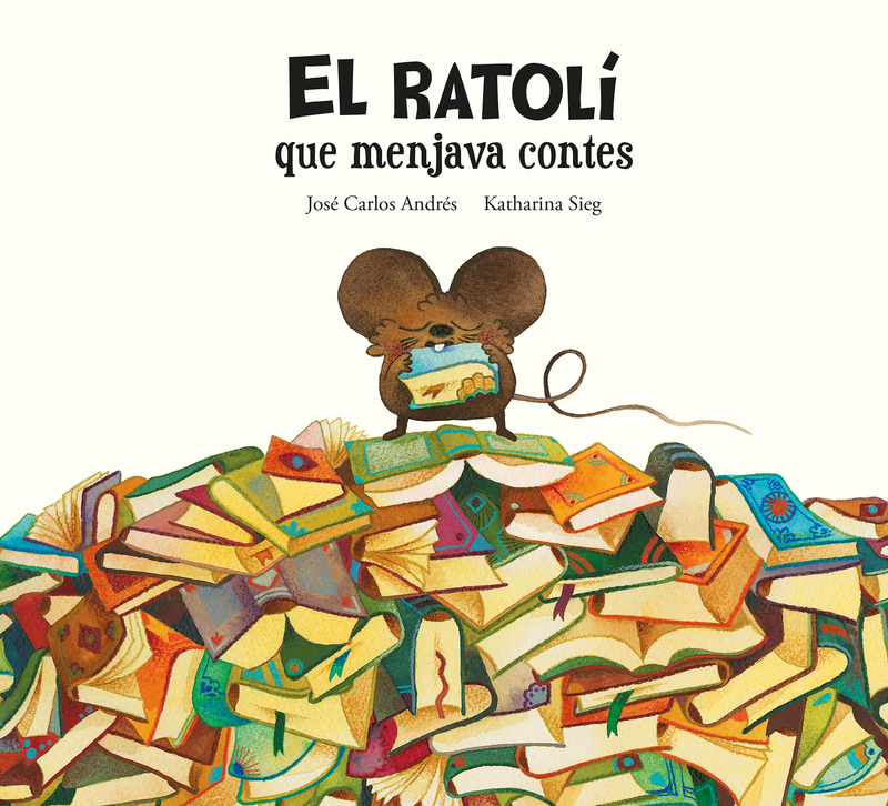 El ratol que menjava contes: portada