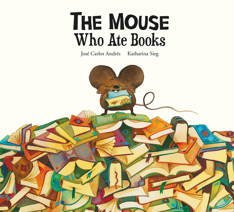 The Mouse Who Ate Books: portada