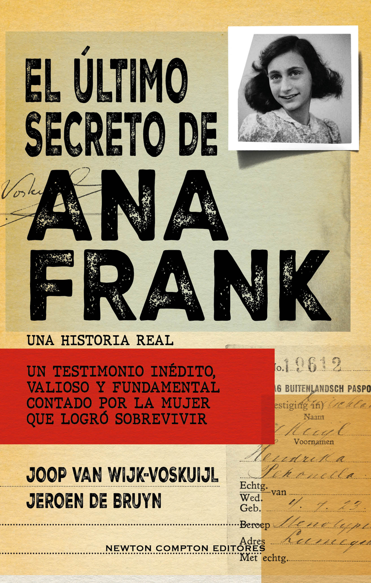 El último secreto de Ana Frank: portada