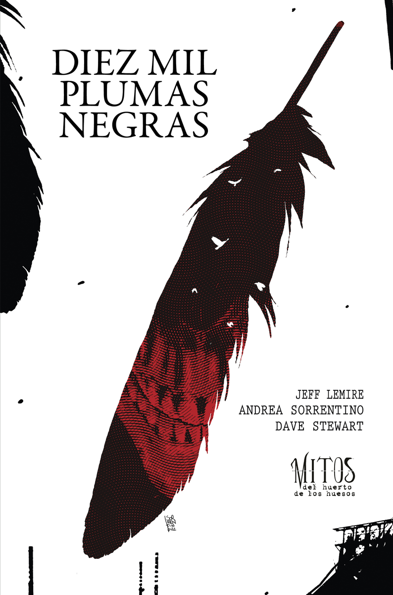 DIEZ MIL PLUMAS NEGRAS: portada