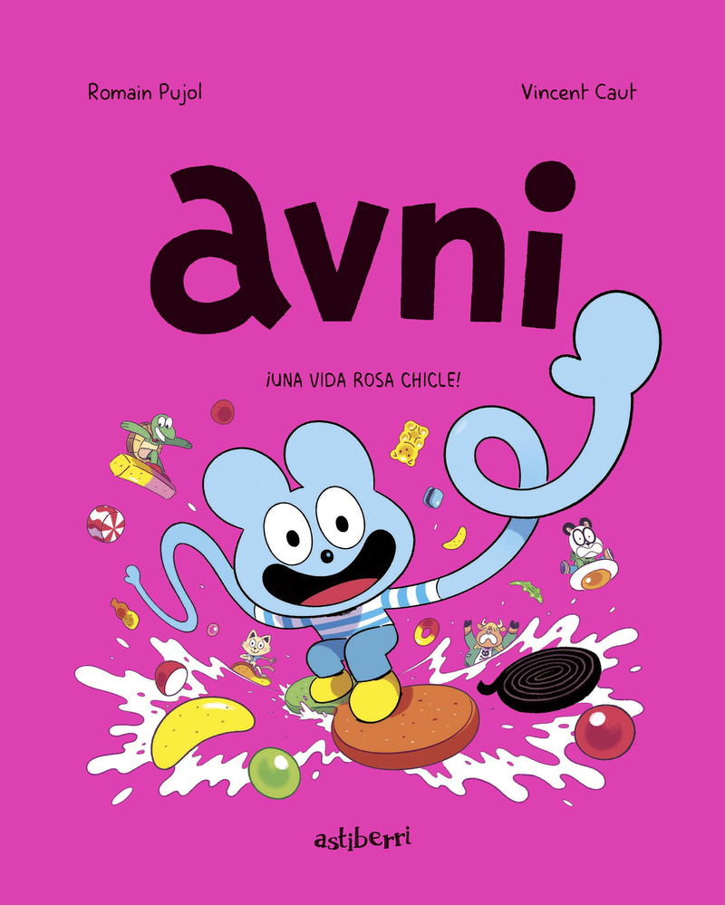 AVNI 6. UNA VIDA ROSA CHICLE: portada