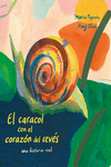 El caracol con el corazón del revés: portada