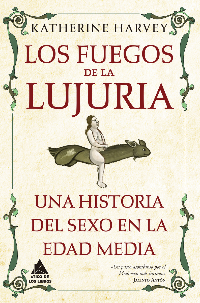 Los fuegos de la lujuria - Rústica: portada