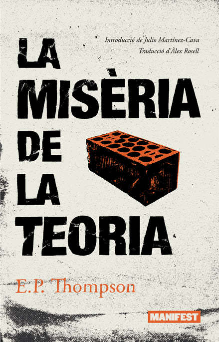 La misria de la teoria (CAT): portada