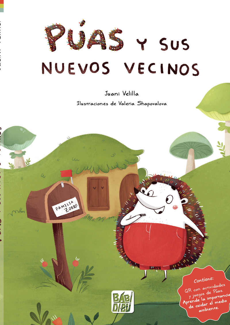 Púas y sus nuevos vecinos: portada