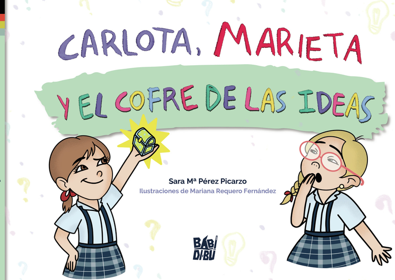 Carlota, Marieta y el cofre de las ideas: portada