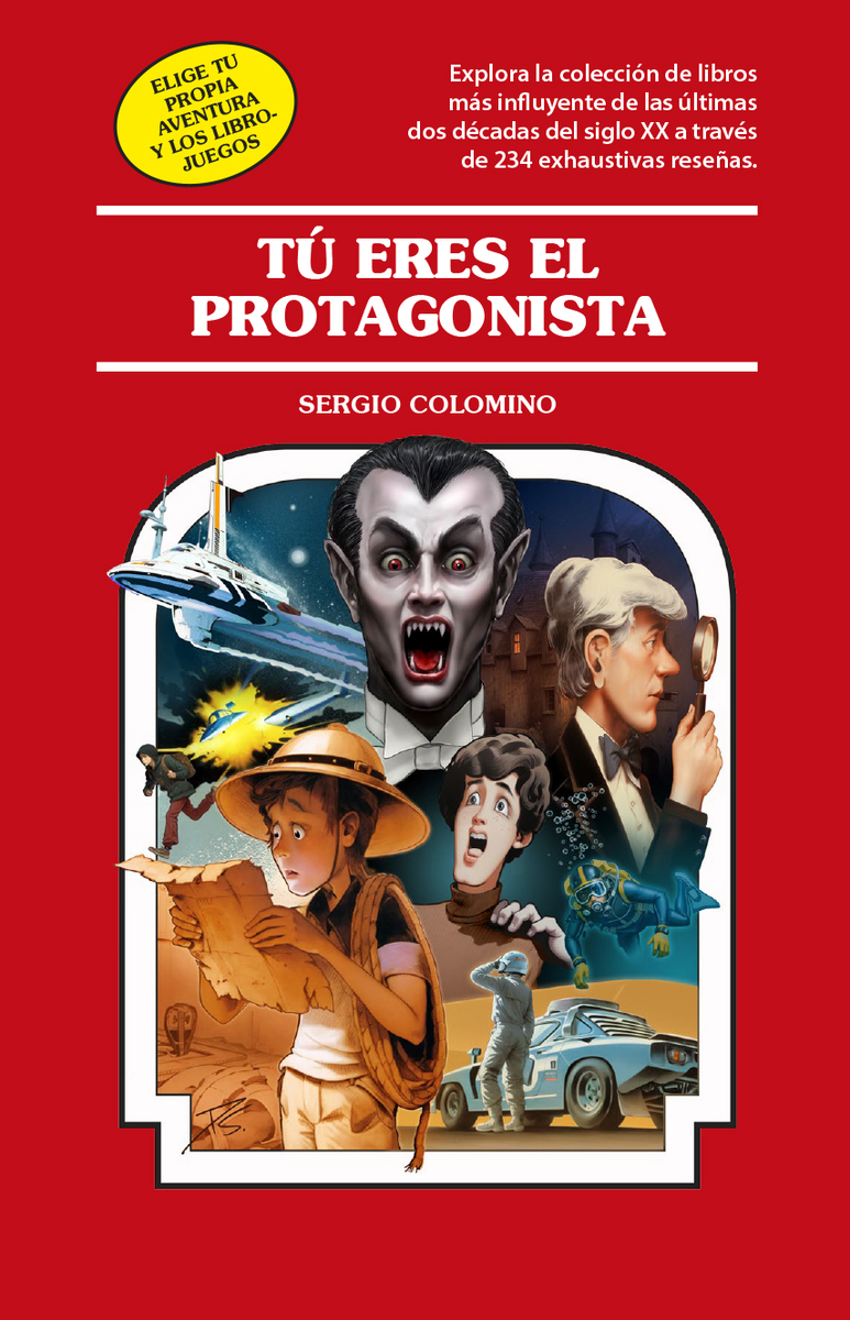 Tú eres el protagonista: portada
