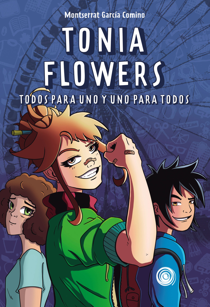 Tonia Flowers. todos para uno y uno para todos: portada