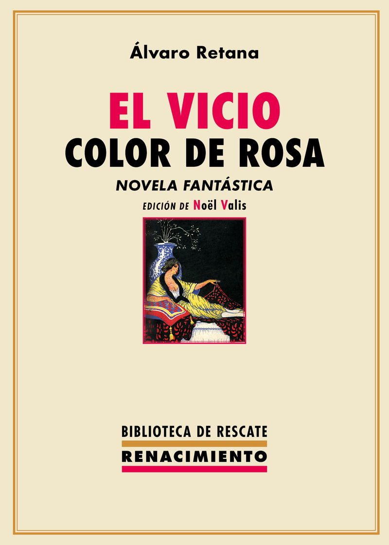 El vicio color de rosa: portada