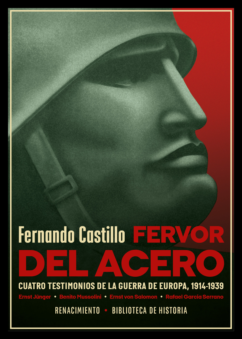 Fervor del acero. Cuatro testimonios de la guerra de Europa: portada