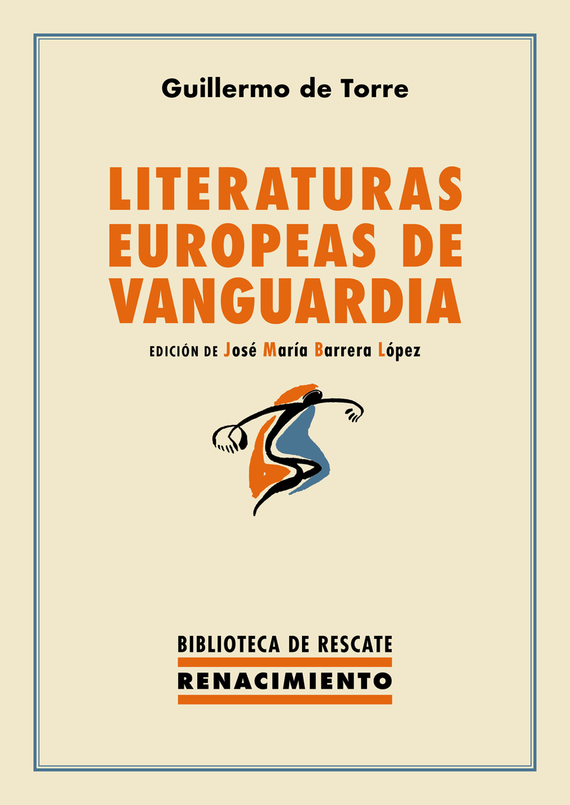 Literaturas europeas de vanguardia: portada