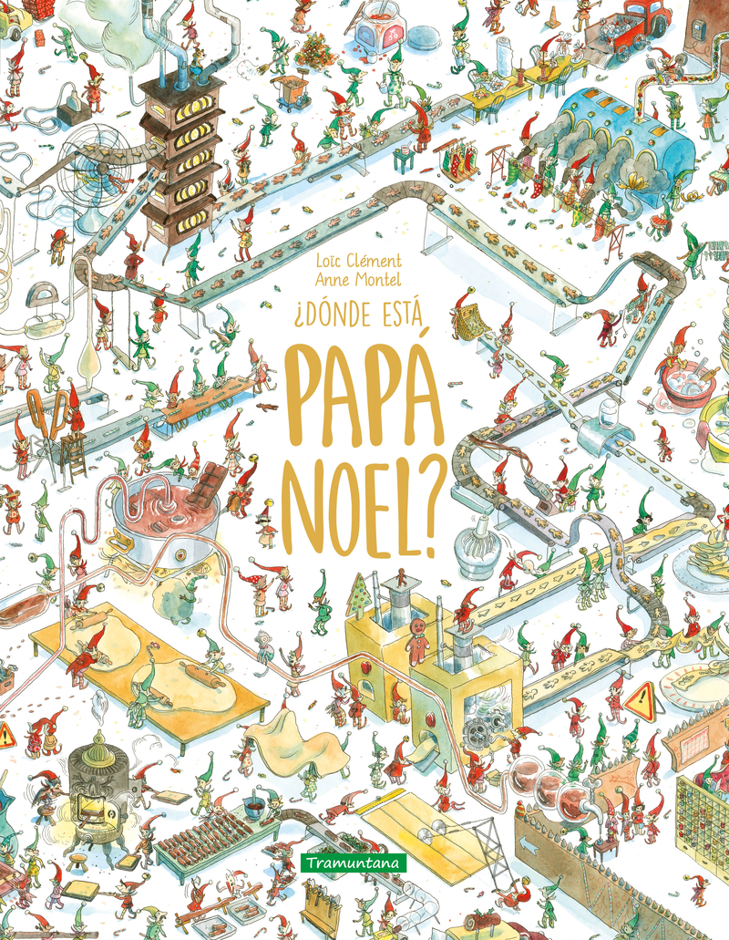 ¿Dónde está Papá Noel?: portada