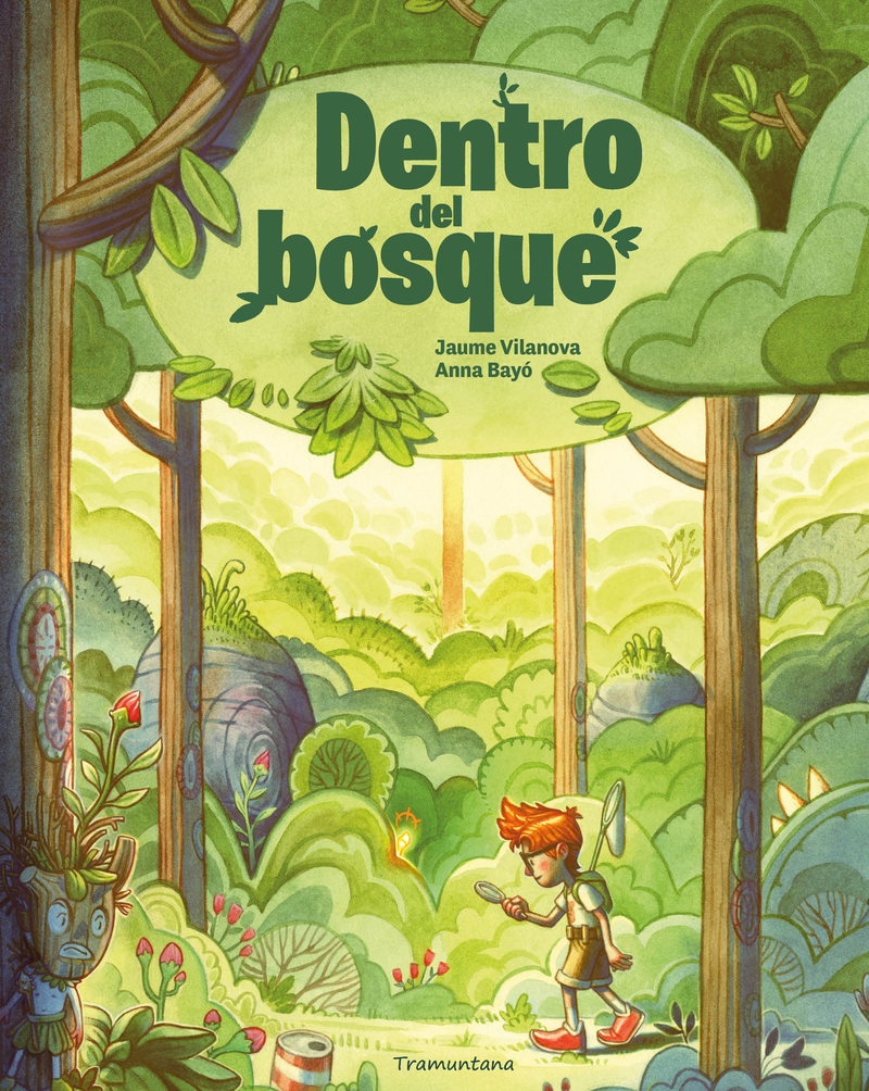 Dentro del bosque: portada