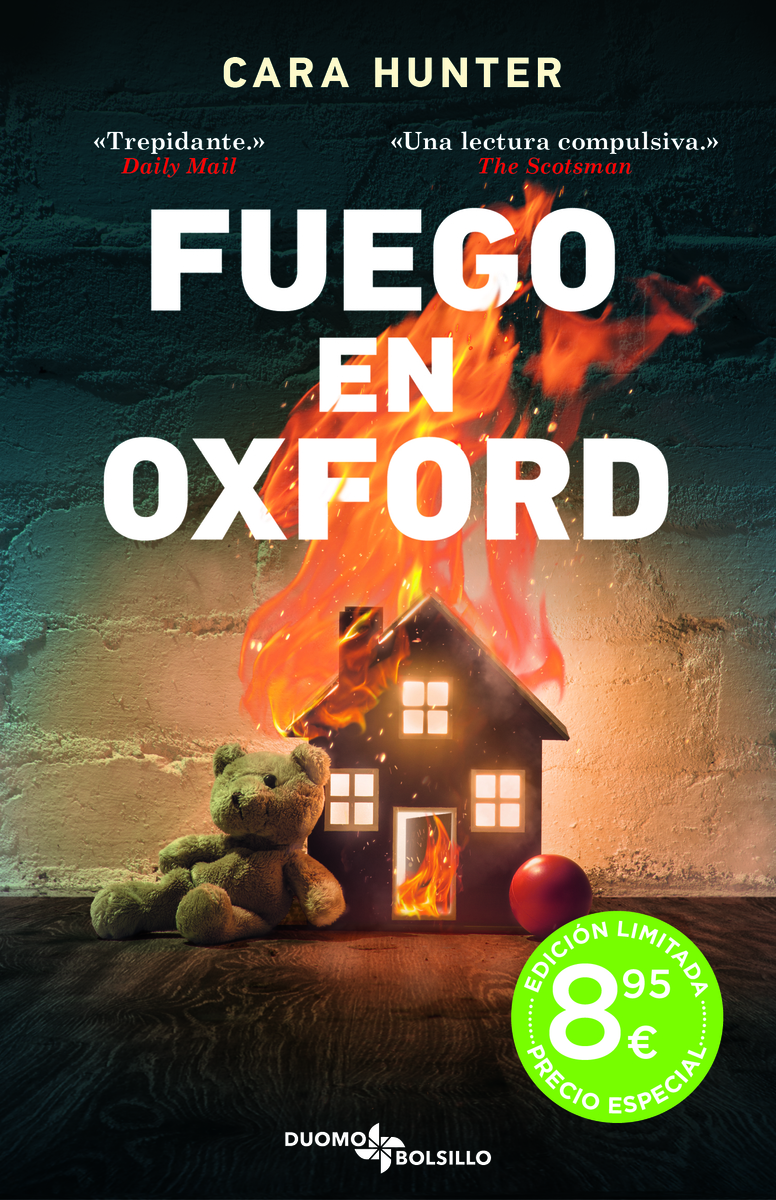 Fuego en Oxford: portada