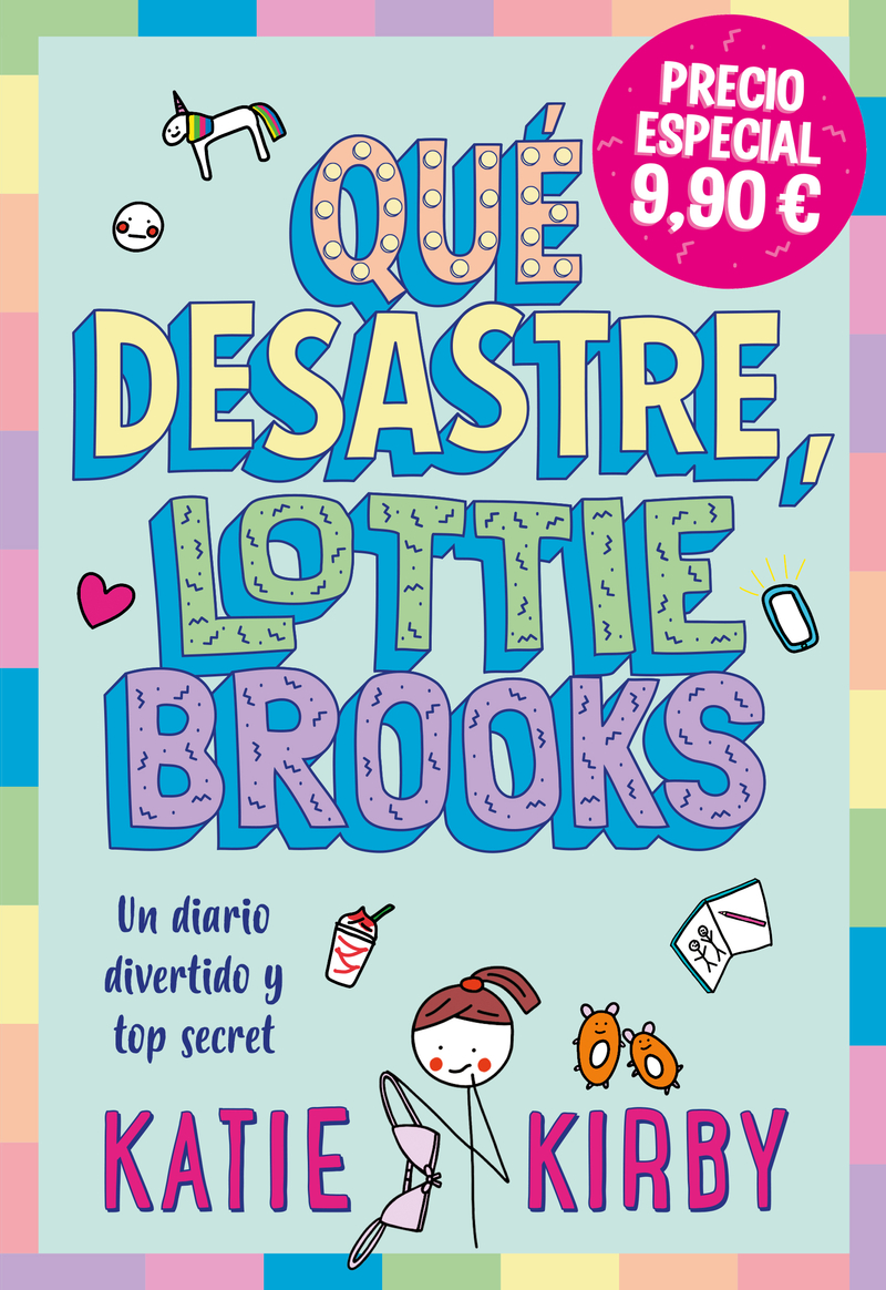 Qué desastre, Lottie Brooks: portada