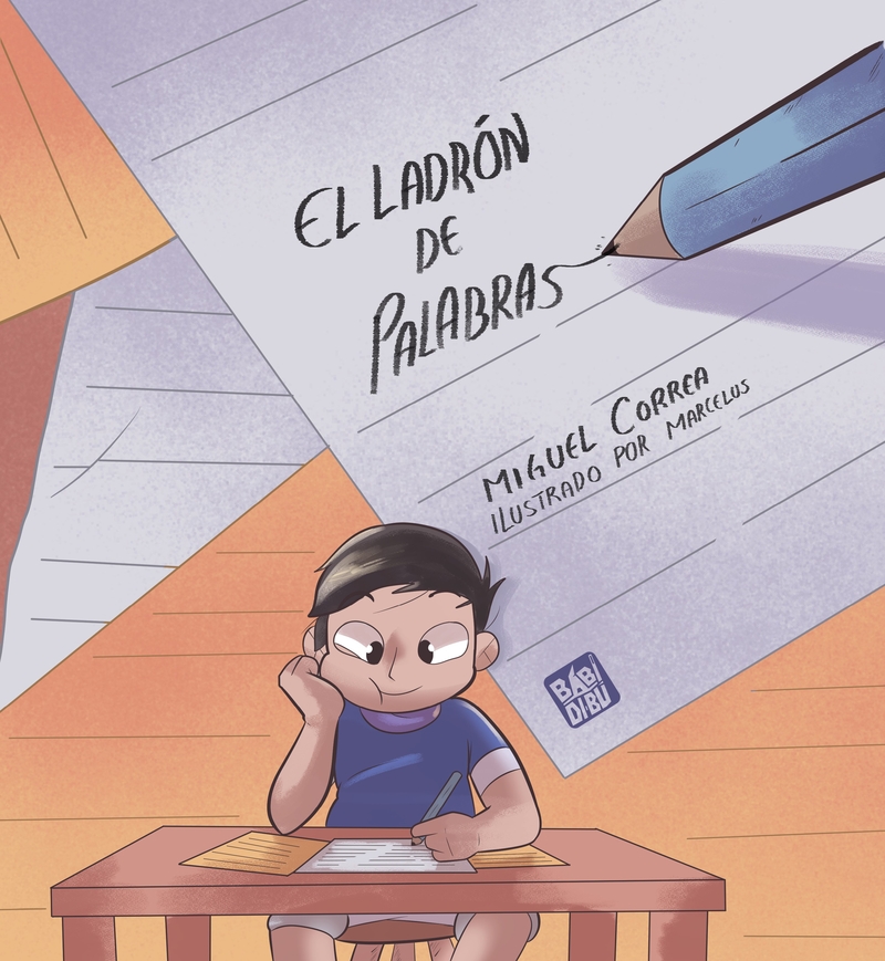 El ladrón de palabras: portada