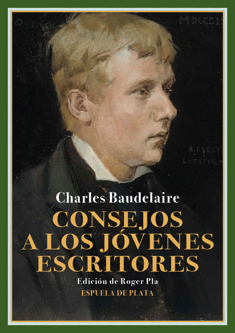 Consejos a los jóvenes escritores: portada