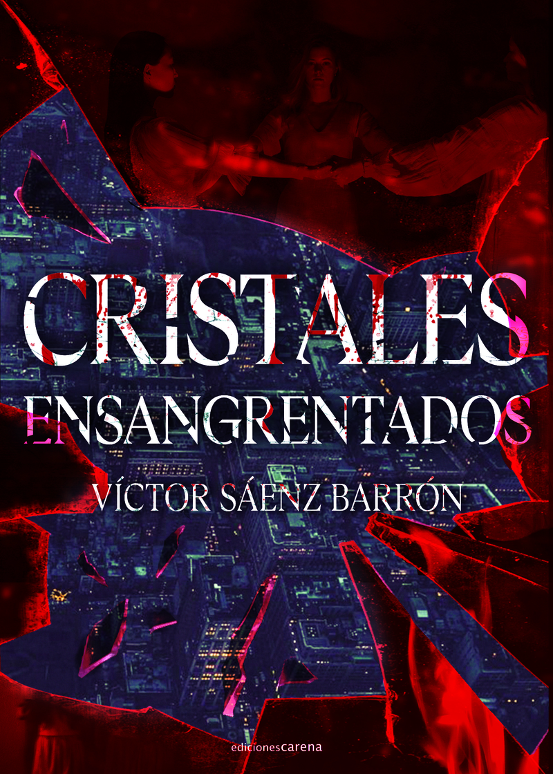 Cristales ensangrentados: portada