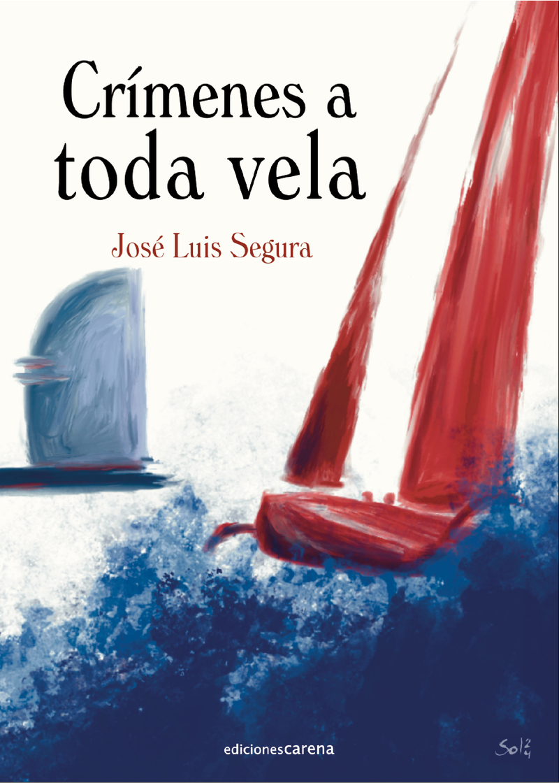 Crímenes a toda vela: portada