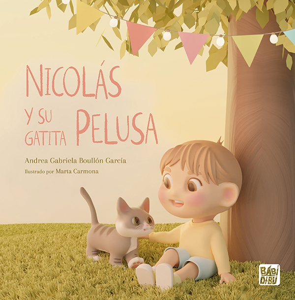 Nicolás y su gatita pelusa: portada