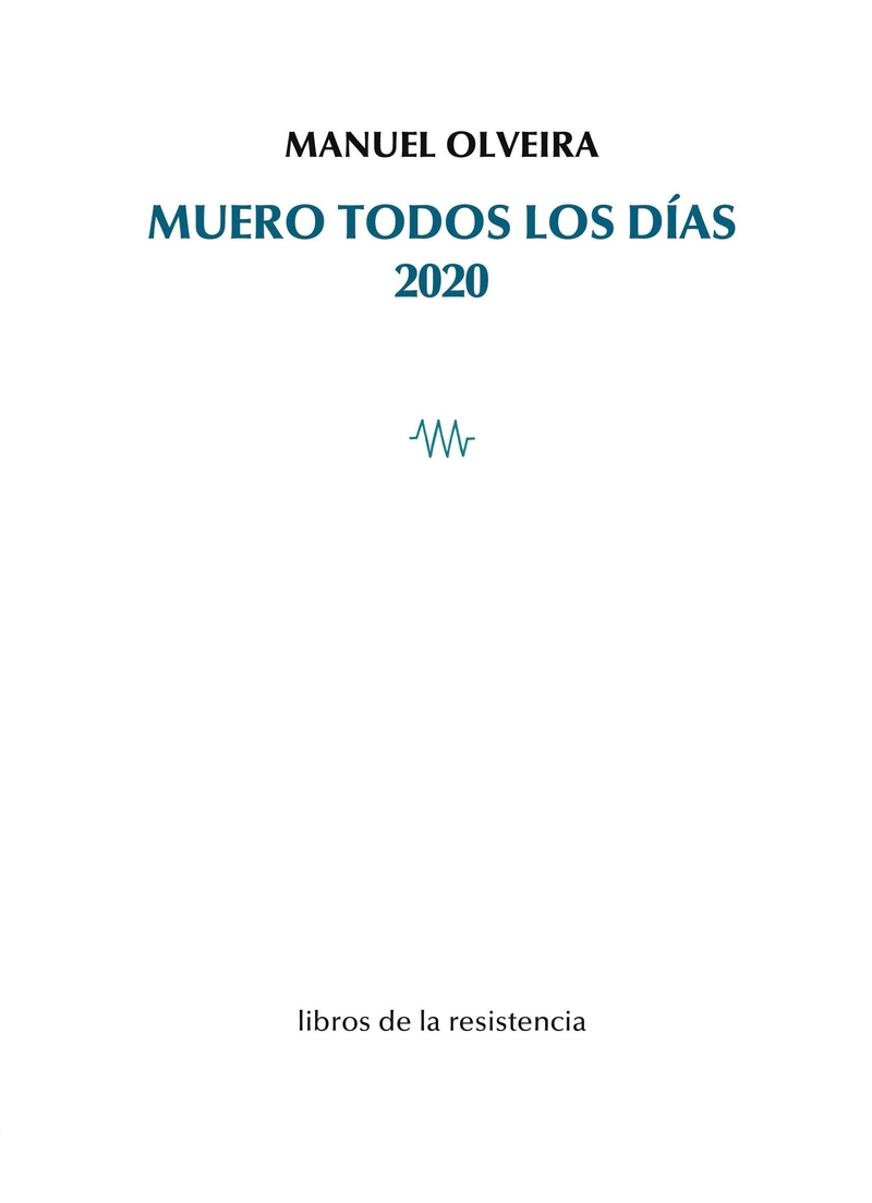 Muero todos los das 2020: portada