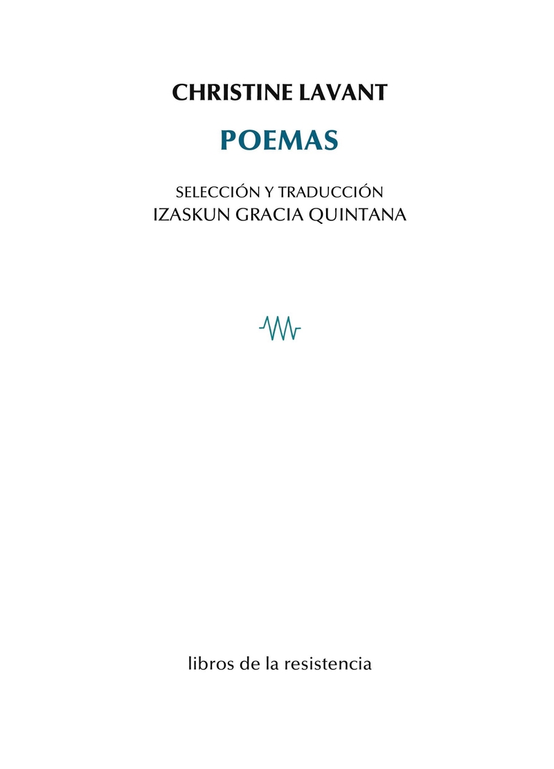 Poemas: portada