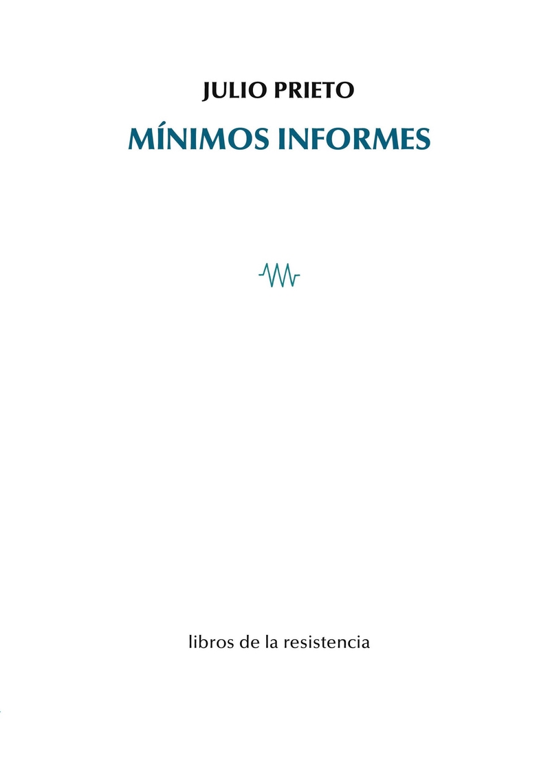 Mínimos informes: portada